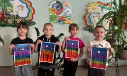 «Радуга» в Камышинской школе: место, где рождается детское искусство